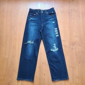 Nwt LEVI'S Ribcage Straight Ankle